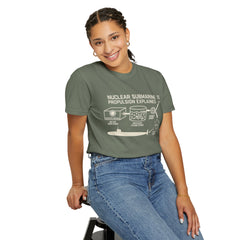 Nautical Science T-Shirt, Unisex Graphic Tee, Marine Themed Apparel, Gift for Engineers, Submarine Enthusiast Shirt, Casual Wear