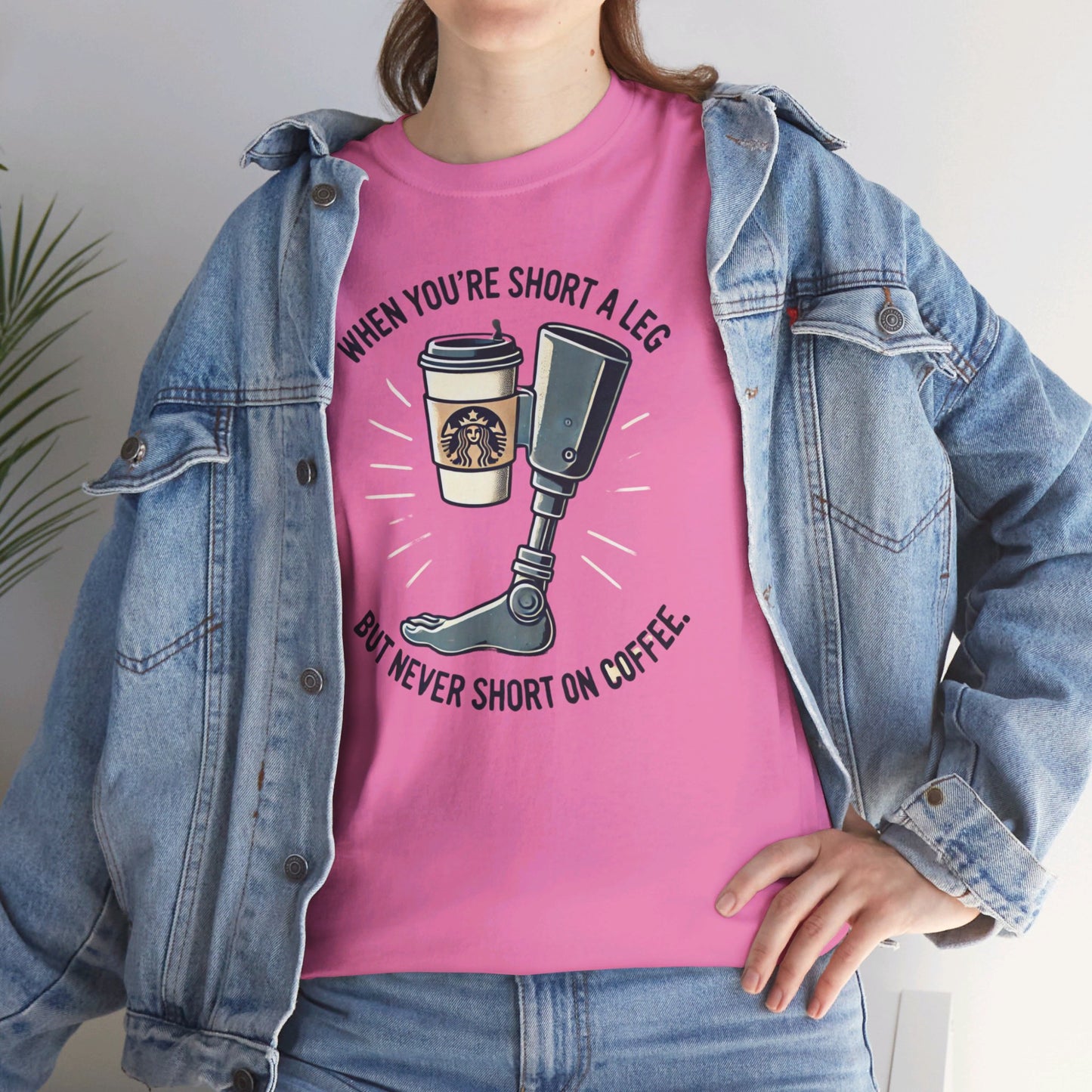 Aputee Coffee Humor - Unisex Heavy Cotton Tee