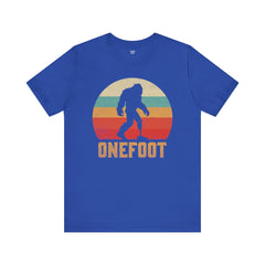 Retro Sunset Bigfoot Tee - Amputee Awareness T-Shirt