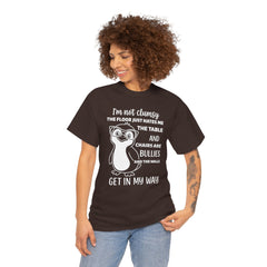 Clumsy Funny Penguin Graphic Tee | Unisex Heavy Cotton Tee | Great Gift for Animal Lovers, Birthdays, Casual Wear, Humorous Gifts, Everyday Style