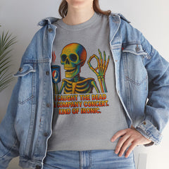 Grateful Dead Inspired Sarcastic Skeleton Tee