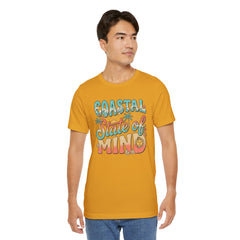 Coastal State of Mind Tee — Retro Beach Graphic T-Shirt