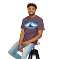 Jaws Movie  Influenced shark fin quote Mural Graphic - Unisex Comfort Colors Shirt