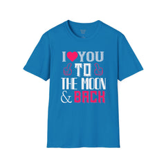 Valentines Day - European Printed Unisex Softstyle T-Shirt, I Love You Shirt,Romantic gift, gift for her, gift for him, couples t-shirt,Love