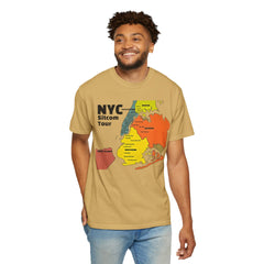 NYC Sitcoms Tour Comfort Colors T-shirt - Unisex Garment-Dyed