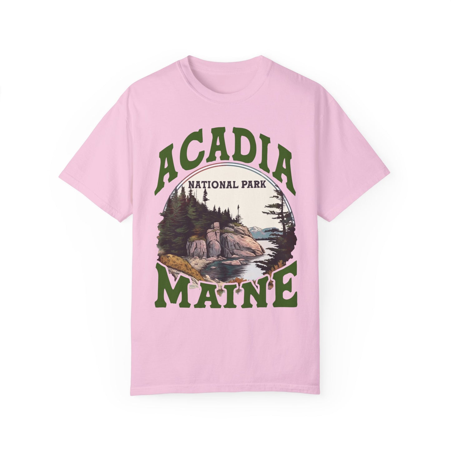 Arcadia National Park, Comfort Colors Soft Relaxed Fit Unisex Garment-Dyed T-shirt