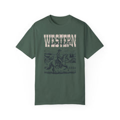 Vintage Style Cowboy Graphic Shirt - Stylish T Shirt