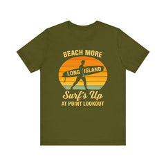 Point Lookout Beach Vibes Unisex Tee - Surf's Up Long Island | Summer Shirt