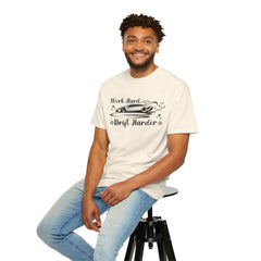 Sports Car Drift Unisex T-Shirt - Work Hard, Drift Harder