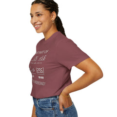 CAMERA DISPLAY, Graphic Unisex Garment-Dyed T-shirt
