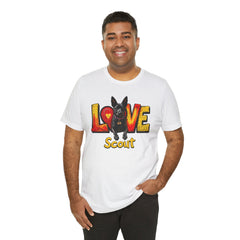 Personalized Love Your Dog T-Shirt — Designed with your dogs name and picture Graphic Tee