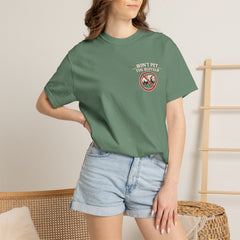 Wyoming Funny Roadtrip T-Shirt — "Three Things You Don’t Do in Wyoming" Adventure Tee