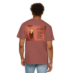 Long Island NY Comfort Colors Garment-Dyed T-shirt with Long Island Ice Tea Cocktail Recipe on Back