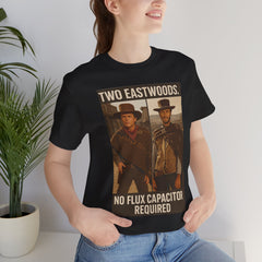 Vintage Western T-Shirt - Two Eastwoods - No Flux Capacitor Required