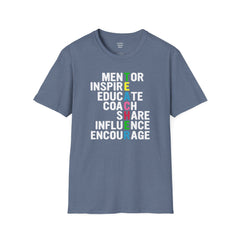 How Do You Spell TEACHER,Unisex T Shirt,Mentor,Inspire,Educate,Coach.Share,Influence,Encourage,Educator apparel,School wear,Teacher apparel