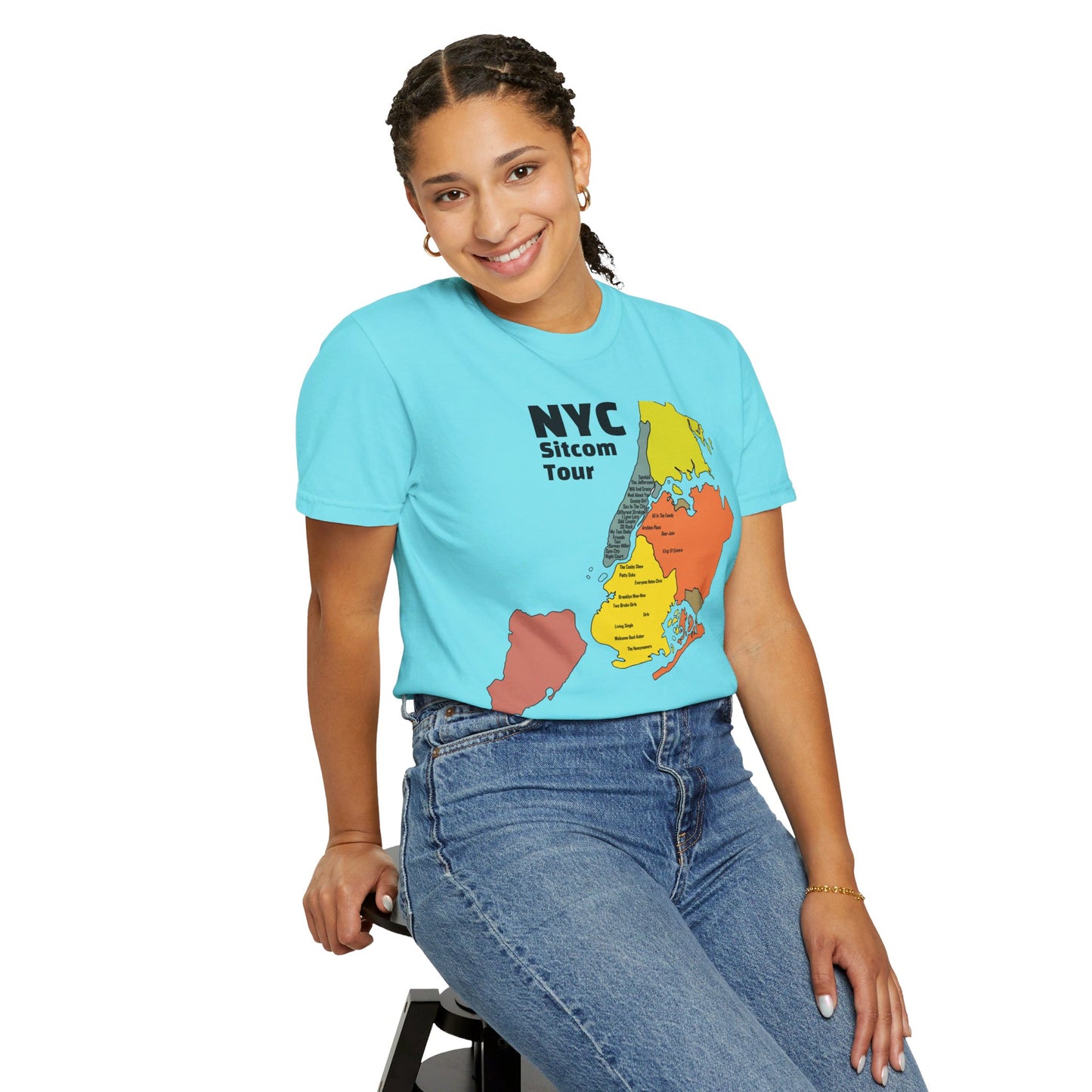 NYC Sitcoms, Comfort Colors - Unisex T-shirt