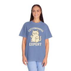 Cattywampus Expert T-Shirt | Funny Cat Tee, Gift for Cat Lovers, Cute Pet Shirt, Casual Wear, Unisex Apparel