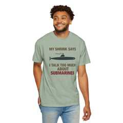 Submarine Humor T-Shirt  Nautical Joke Tee for Submarine Enthusiasts
