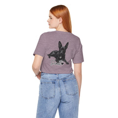 Dog Mom T-Shirt — Personalized Your Dog Image  Tee (Custom Name)
