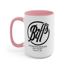 Biff's Automotive Detailing Mug,Back To The Future,Car detailing mug,BTTF Novelty Mug,car enthusiast gift,movie merchandise mug,Biff Tannen