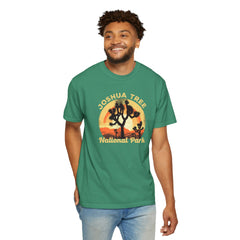 Joshua Tree National Park Graphic, Comfort Colors Soft Relaxed Fit Unisex Garment-Dyed T-shirt