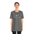 Peace Love Back The Blue in Arizona, Graphic Unisex Short Sleeve Tee