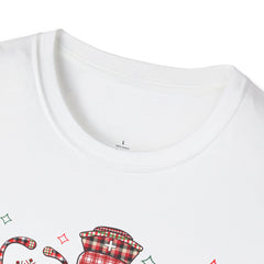 Christmas Nurse - Unisex Softstyle T-Shirt | Nurse Awareness, Medical Wear, Gift For Her, Scrubs T, Medical Staff Gift, Registered Nurse, RN