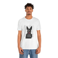 K9 Mugshot Personalized with your Dog T-Shirt