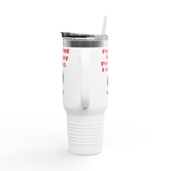 Space Odyssey Insulated Travel Mug, 40oz - Open The Pod Bay Doors HAL