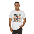 Made In America Cowboy Hat Graphic, Unisex Jersey Short Sleeve Tee