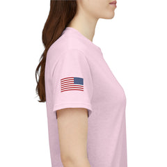 SUBMARINER RED Friday T Shirt with Fouled Anchor, American Flag, FBM / Boomer Silhouette. Remember Everyone Deployed, Dolphins