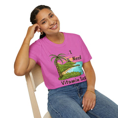 I NEED Vitamin Sea Unisex Softstyle T-Shirt