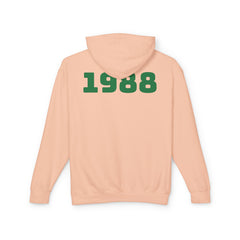 Russell Sage College Mascot Unisex Hoodie - Russell Sage Purple Cow, Red Devil, Golden Horseshoe, Blue Angel Design