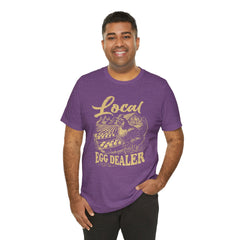 Local Egg Dealer Unisex Jersey Tee - Perfect for Farmers & Foodies