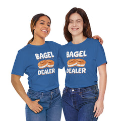 Funny Bagel Dealer Tee - Graphic Shirt