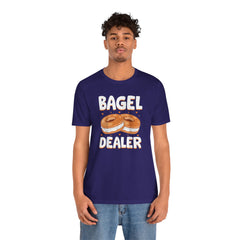 Funny Bagel Dealer Tee - Graphic Shirt