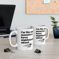 Funny Monster Slayer Ceramic Mug, (11oz, 15oz)