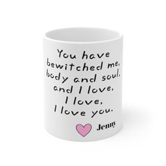 You have bewitched me  | Pride and Prejudice Movie Quote,Valentine Gift,Gift For Him,Anniversary Gift,Boyfriend Gift,Husband Gift,GiftForHer