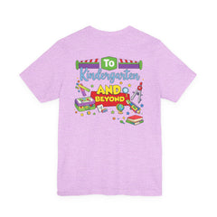 Personalized Name Kindergarten Teacher T-Shirt —  Kindergarten and Beyond Graphic Tee