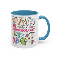 Nephrology Coffee Mug - Perfect Gift for Medical Professionals and Students, Stemmed Coffee Cup, Healthcare Appreciation, Unique Coffee Mug