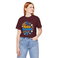 Happy Hanukkah Menorah - Unisex Jersey Short Sleeve Tee