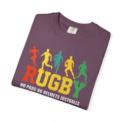 Rugby Players Rainbow Graphic T-Shirt