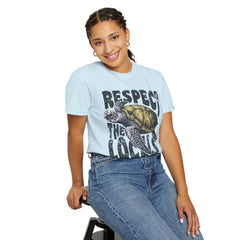 Respect the Locals T-Shirt — Sea Turtle Conservation Graphic Tee