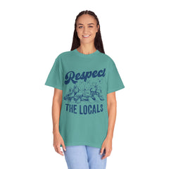 Polar bears, walrus, Arctic fox, reindeer (caribou), seals, beluga whales, narwhal Respect the Locals T-Shirt