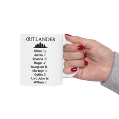 Unique Outlander Ceramic Mug - Perfect Gift for Coffee Lovers, Unique Fan Gift
