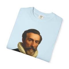 Kepler Coffee Quote T-Shirt — Astronomy Nerd Vintage Portrait Tee