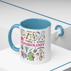 Nephrology Coffee Mug - Perfect Gift for Medical Professionals and Students, Stemmed Coffee Cup, Healthcare Appreciation, Unique Coffee Mug
