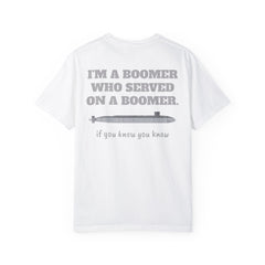 Trident Ohio Class Unisex Submarine T-Shirt – "I'm a Boomer Who Served on a Boomer"