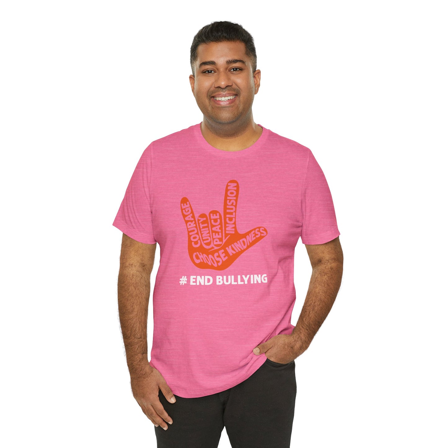 Anti Bullying, Choose Kindness  - Graphic Unisex Jersey Short Sleeve Tee