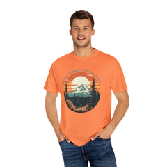 Mount Rainier National Park Graphic, Comfort Colors Soft Relaxed Fit Unisex Garment-Dyed T-shirt